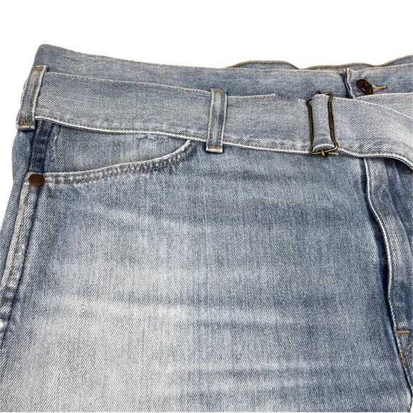 Polo Ralph Lauren Denim Belted Mini Skirt - Picture 3 of 11